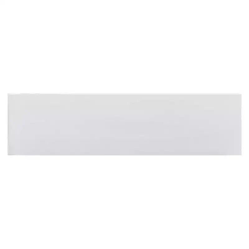 Sideboard Buffet Cabinet with Storage, Adjustable Shelves and Silver Handles for Dining Room, White