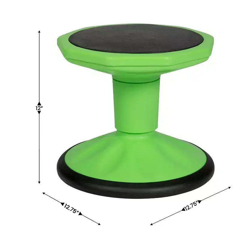 Fixed Height Kids Flexible Active Stool for Classroom and Home with Non-Skid Bottom