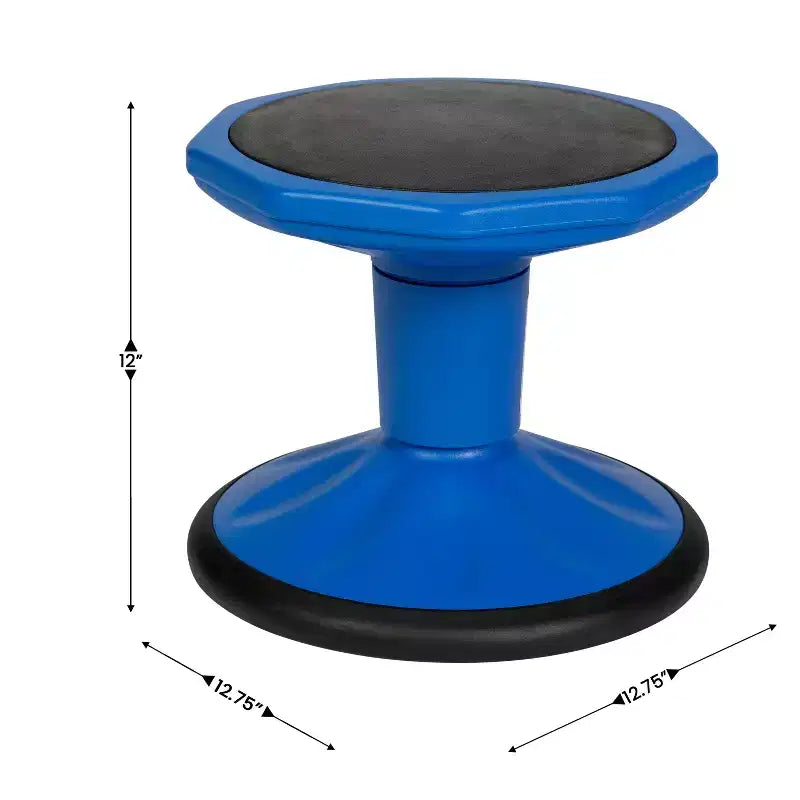 Fixed Height Kids Flexible Active Stool for Classroom and Home with Non-Skid Bottom
