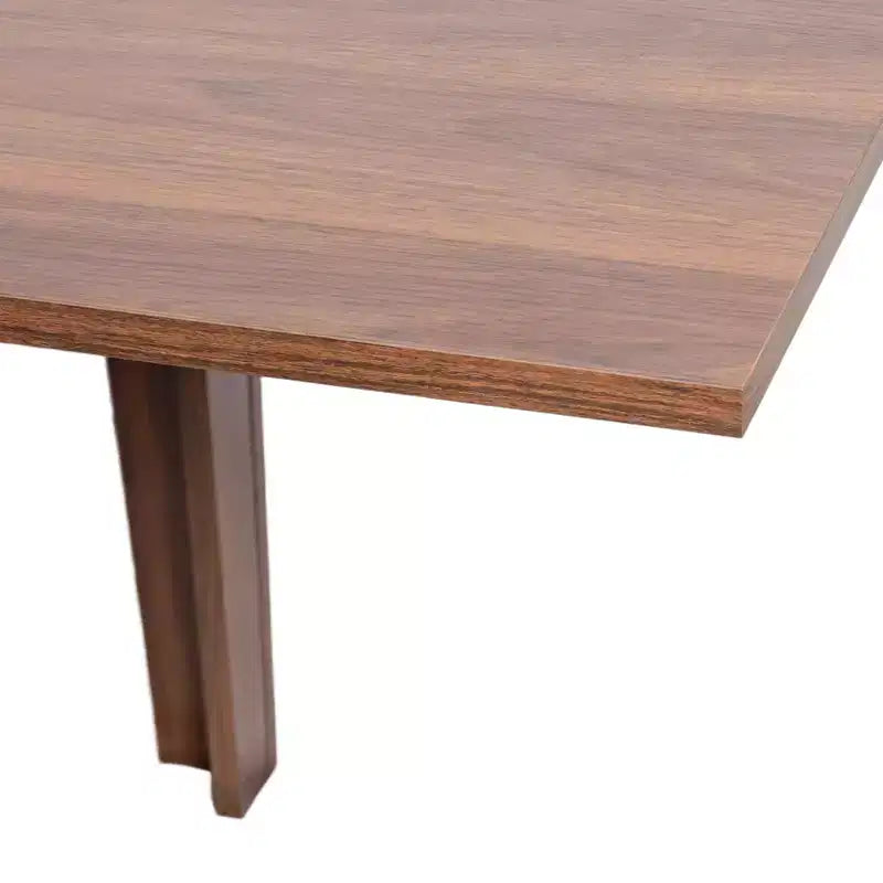 GDFStudio Daphne Rustic Extendable Rectangle Dining Table