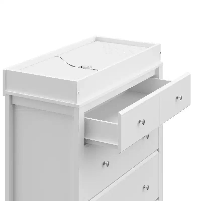 3-Drawer Dresser with Changing Topper