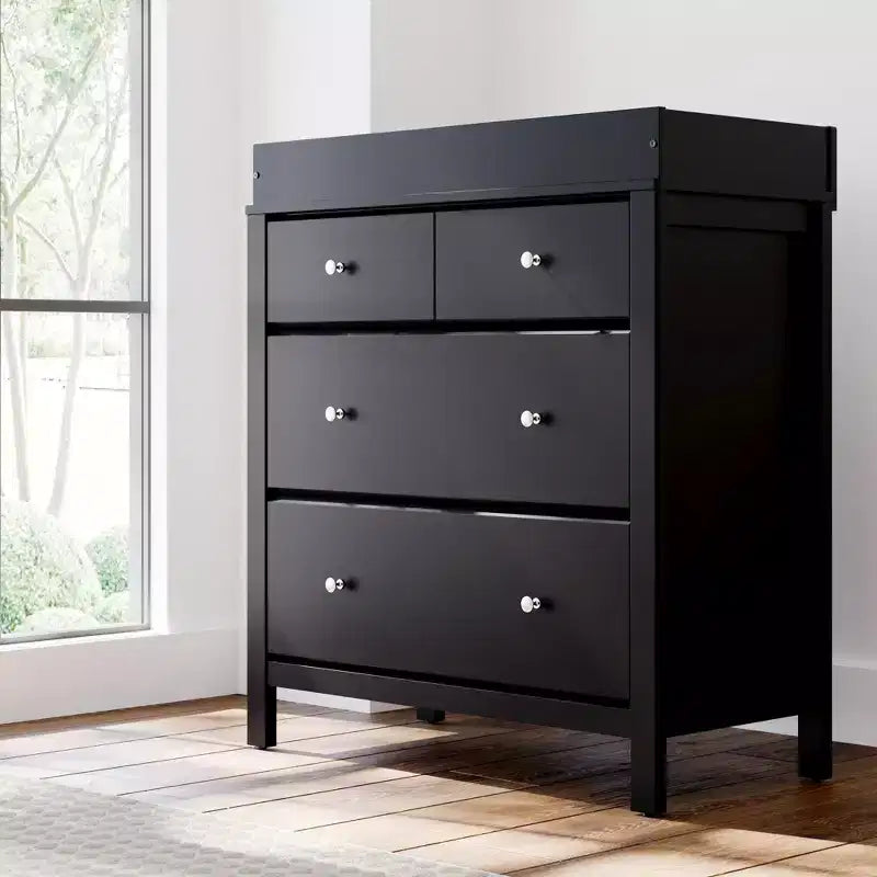 3-Drawer Dresser with Changing Topper