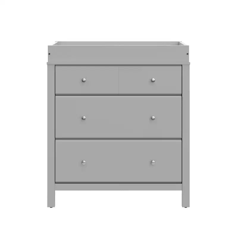 3-Drawer Dresser with Changing Topper