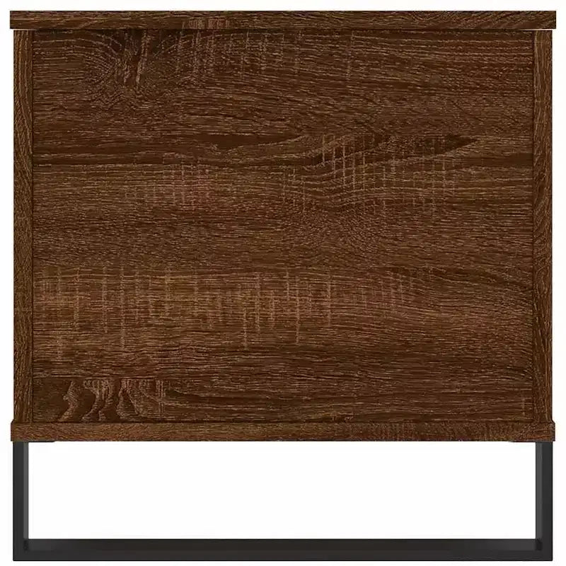 Coffee Table White Engineered Wood, Metal Medium Coffee Table