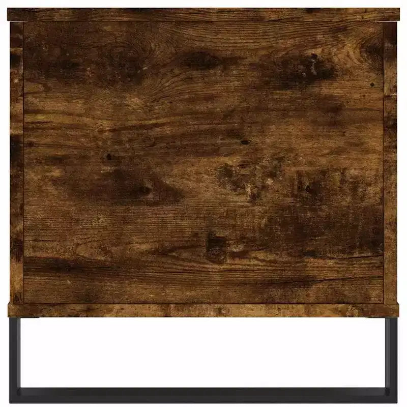 Coffee Table White Engineered Wood, Metal Medium Coffee Table