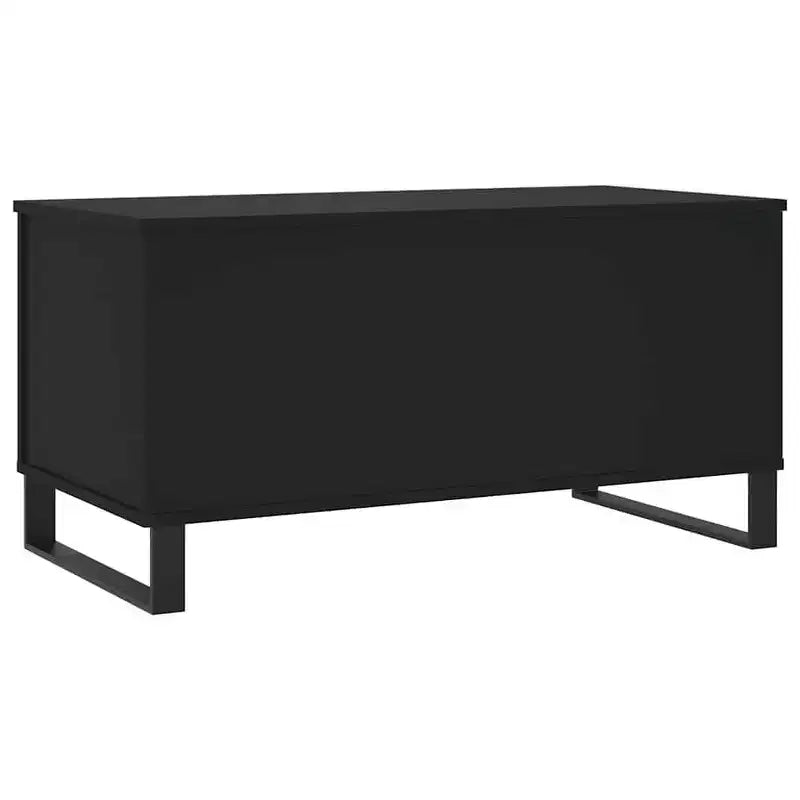 Coffee Table White Engineered Wood, Metal Medium Coffee Table