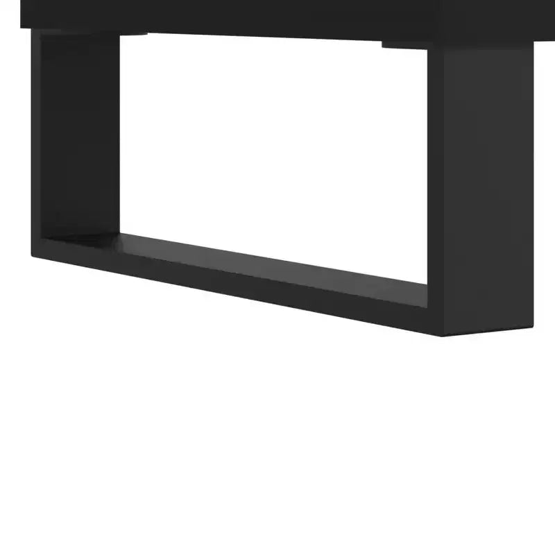 Coffee Table White Engineered Wood, Metal Medium Coffee Table