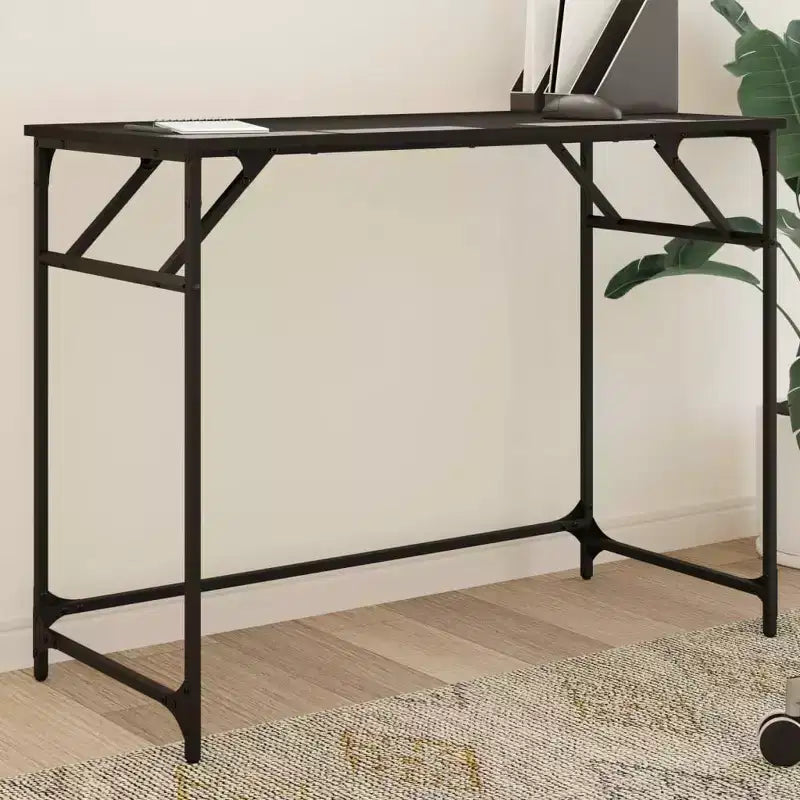 Desk Accent Table Furniture Engineered Wood and Powder-coated Steel