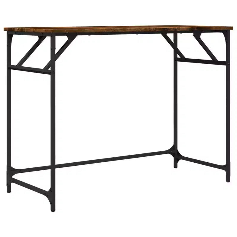 Desk Accent Table Furniture Engineered Wood and Powder-coated Steel