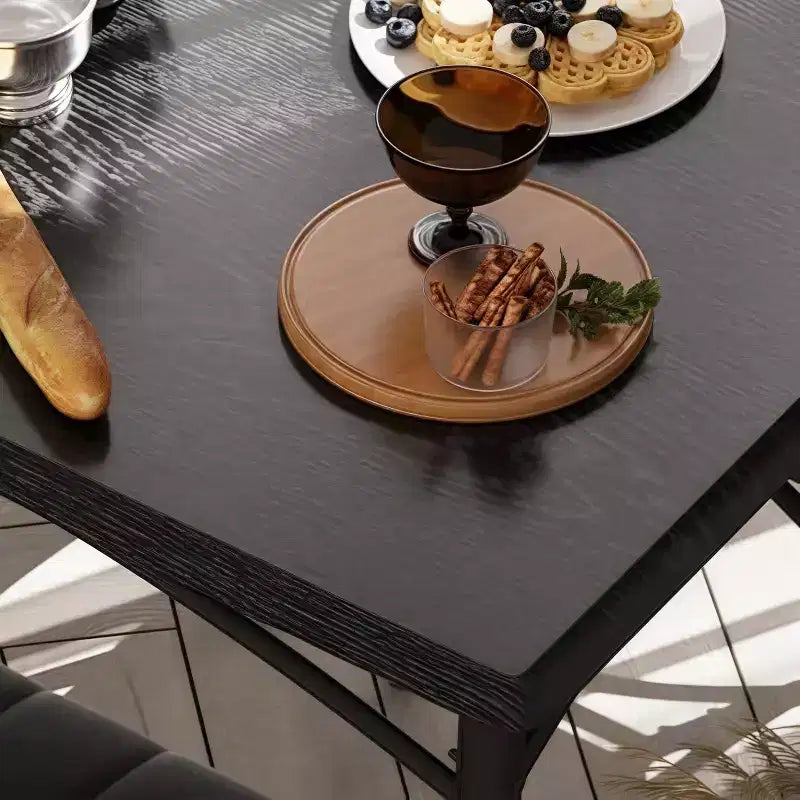 4-Piece Dining Set with Table, 2 Chairs & Bench, Retro Style Space-Saving Kitchen Table for Small Spaces, Kitchen, Apartments